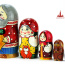 Матрешка «Репка» - Красивая подарочная пятиместная матрешка