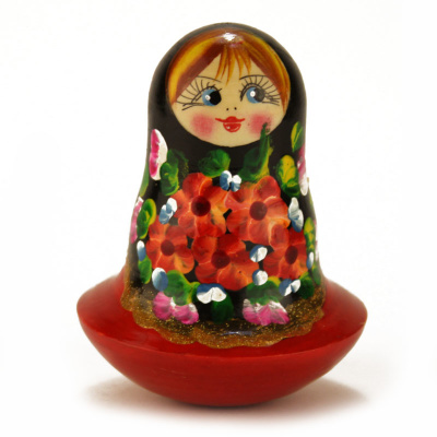Неваляшка "Сувенирная" красная 